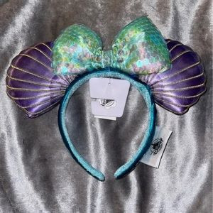Authentic Little Mermaid Mickey Ears